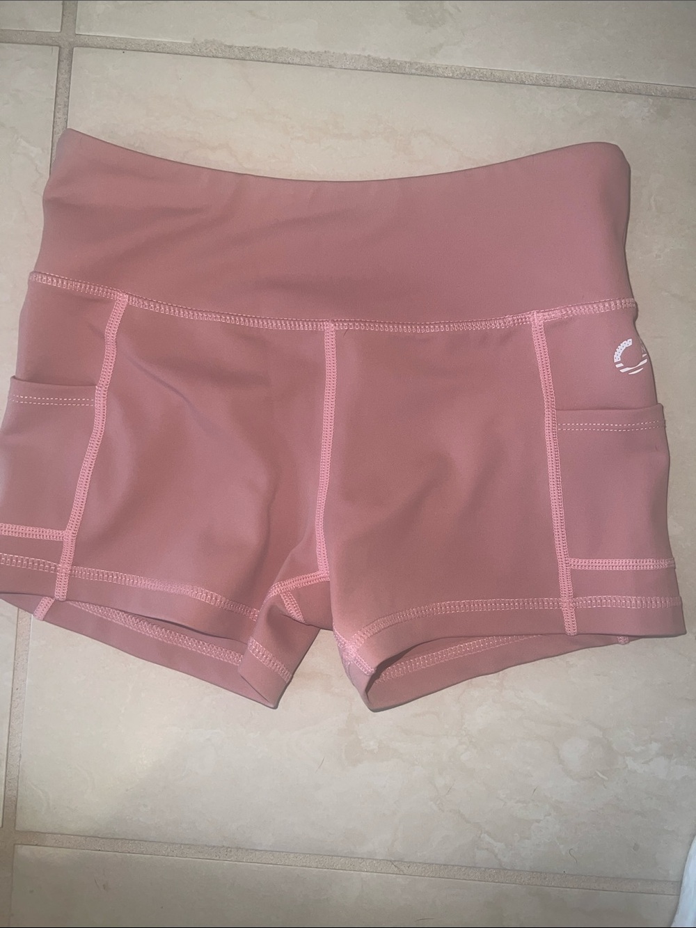 Pink Women's Athletic Shorts